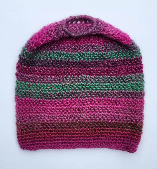 Purple pattern Barn Beanie