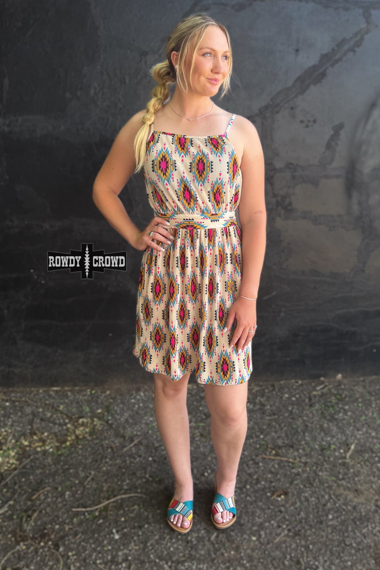 Aztec River Dress