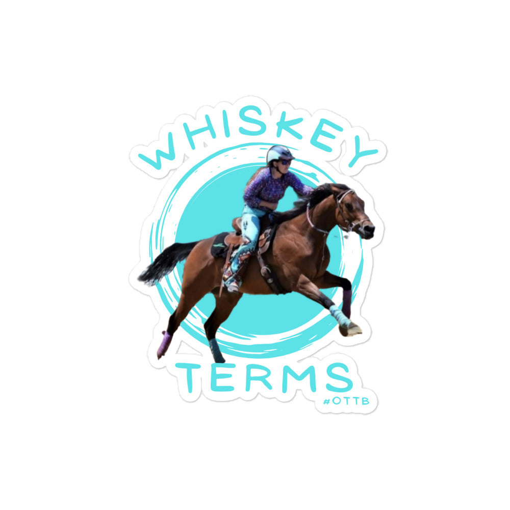 Whiskey Terms Sticker