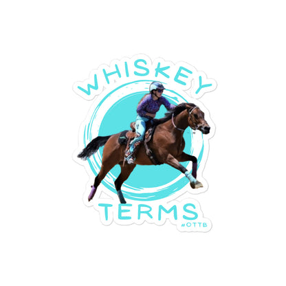 Whiskey Terms Sticker